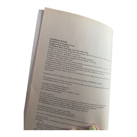 The Eastern Stars: How Baseball Changed... Paperback Book - Picture 3 of 3